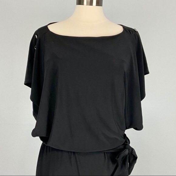 WHITE HOUSE BLACK MARKET Dolman Sleeve Blouson Dress - Picture 5 of 15